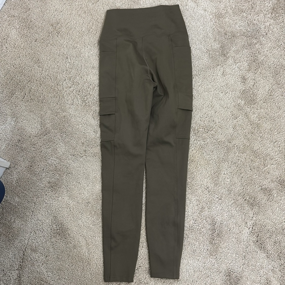 Carbon38 Utility Cargo Green High Rise Full Lengt… - image 8